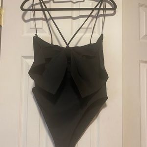 NWT zara bodysuit w/ bow